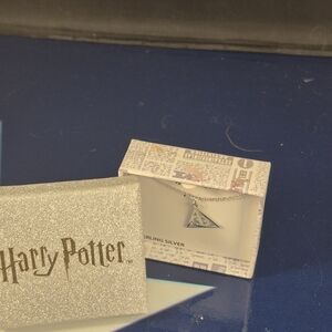 Harry Potter Silver Triangle Necklace